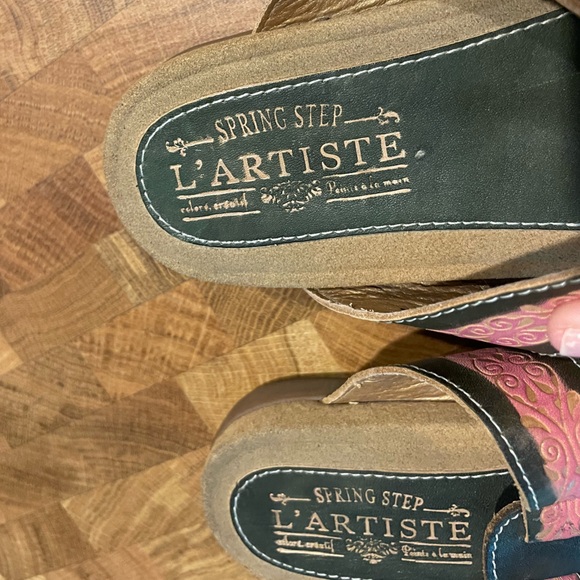 L'ARTISTE Spring Step Ulyana Sandals size 37 (6.5-7) - Picture 3 of 8